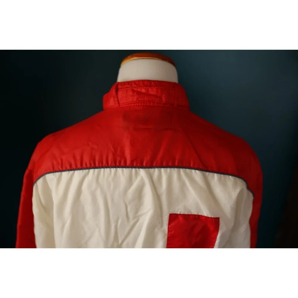 Vintage 80s Coca-Cola Jacket 100 Year Anniversary Size: M Red & White Jacket
